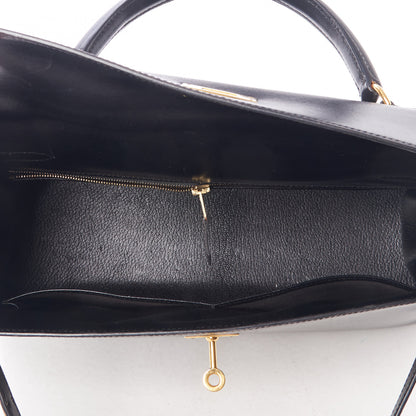 Hermes Box Kelly Sellier 32 Black 13 of 40