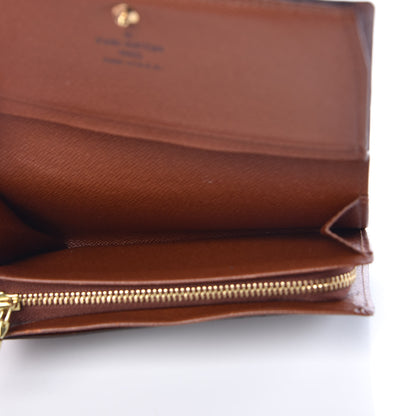 Louis Vuitton Monogram Porte-Monnaie Tresor Wallet 5 of 8