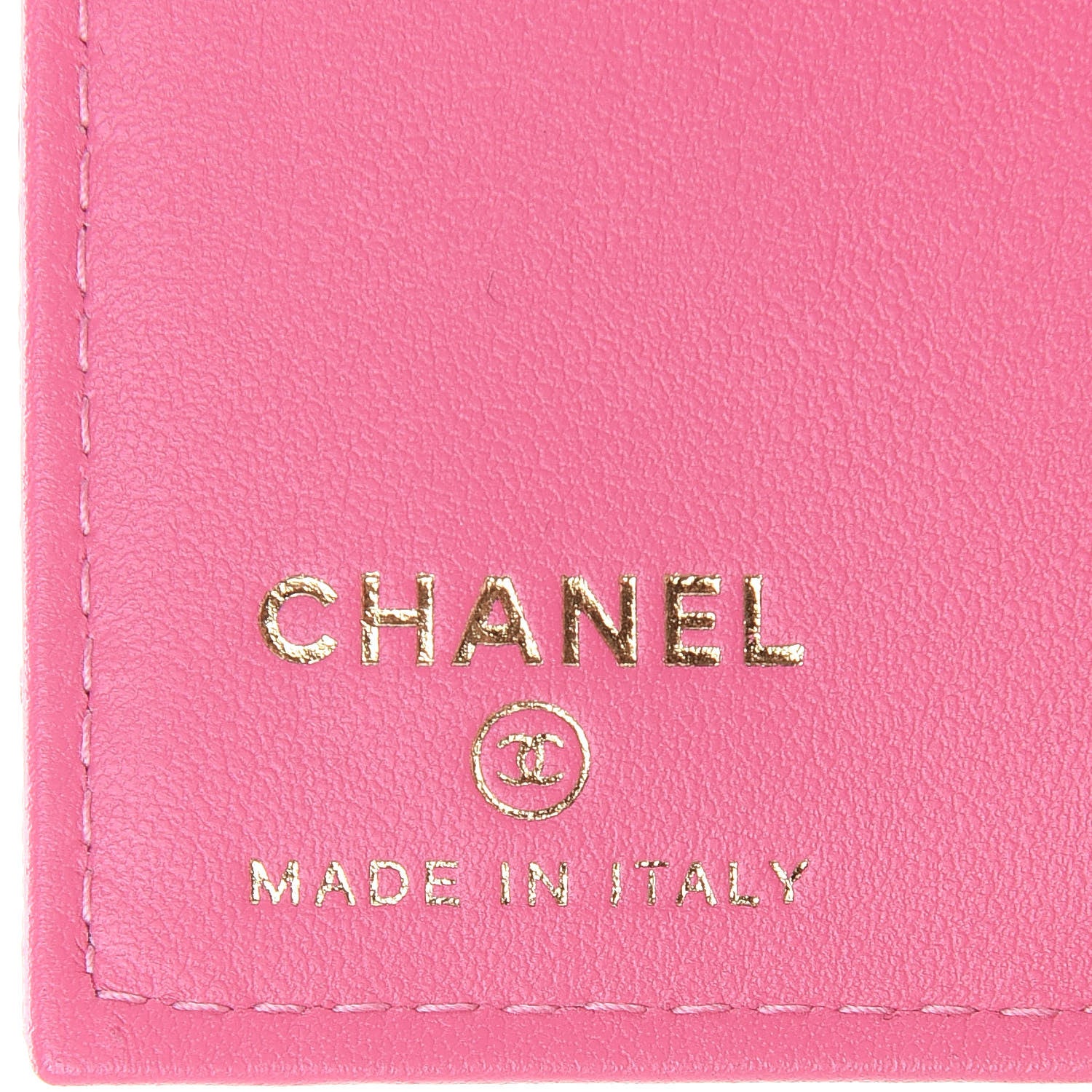 Chanel Caviar Quilted Card Holder Wallet Pink 6 of 8