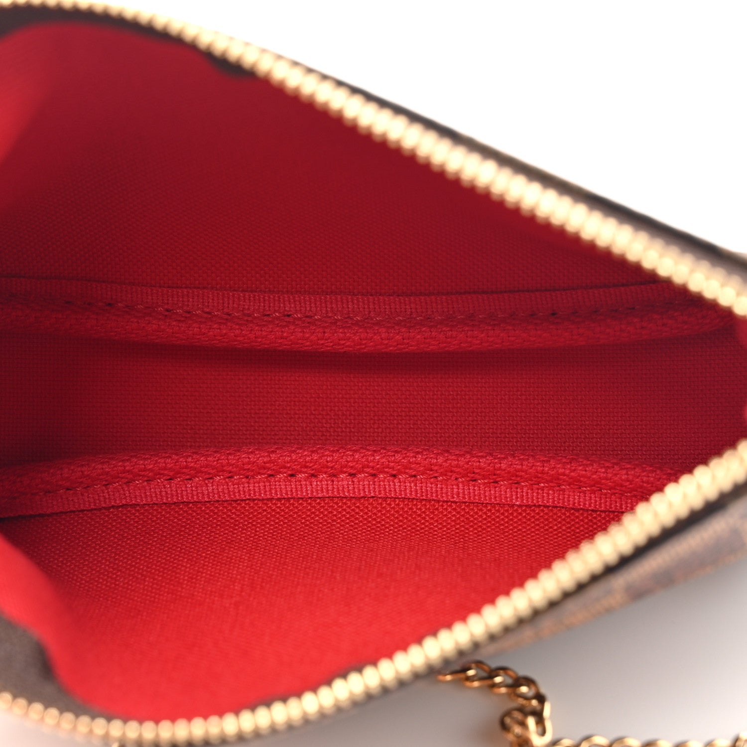 Louis Vuitton Damier Ebene Mini Pochette Accessories 5 of 8