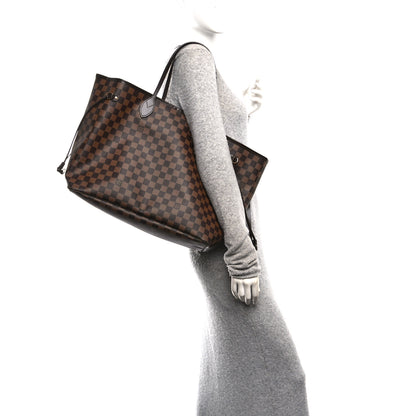 Louis Vuitton Damier Ebene Neverfull GM 2 of 12