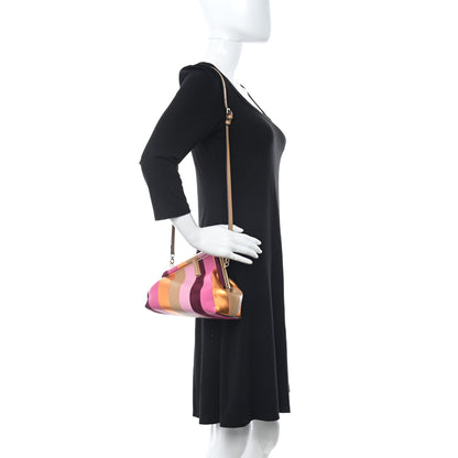 Fendi Nappa Suede Striped Inlay Small Fendi First Multicolor 2 of 11