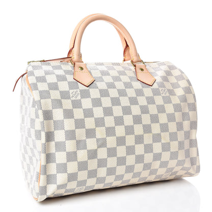 Louis Vuitton Damier Azur Speedy 30 3 of 9