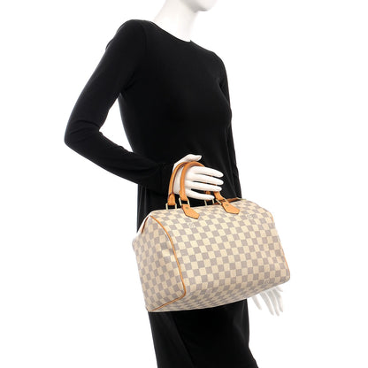Louis Vuitton Damier Azur Speedy 30 2 of 8