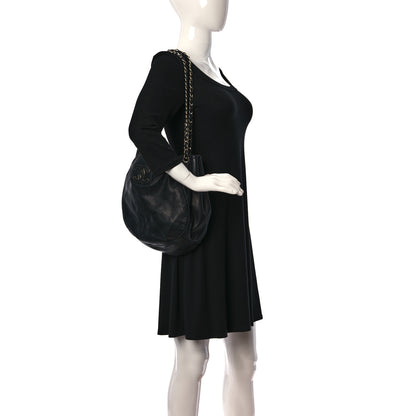 Chanel Lambskin Sensual Hobo Black 2 of 17