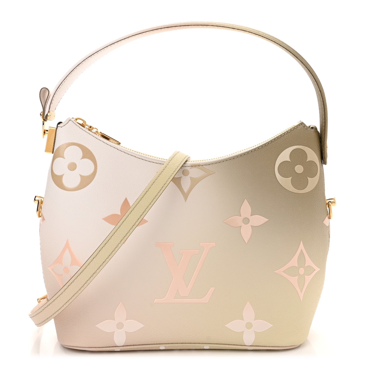 Louis Vuitton Monogram Giant Spring In The City Marshmallow Hobo Sunset Kaki 1 of 9