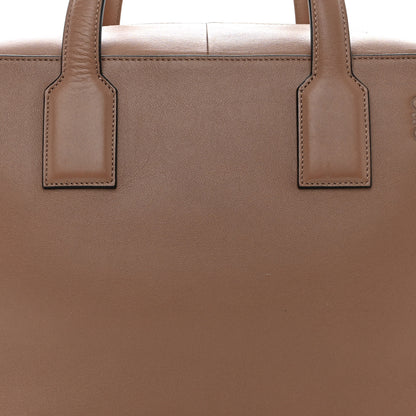 Loewe Calfskin Goya Weekender Bag Brown 9 of 12