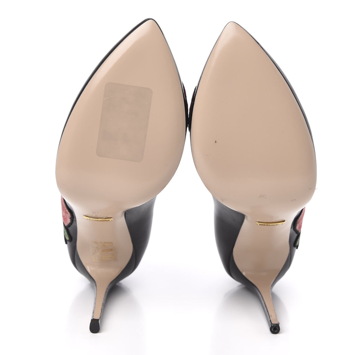 Calfskin Ophelia High Heel Pumps 39 Black
