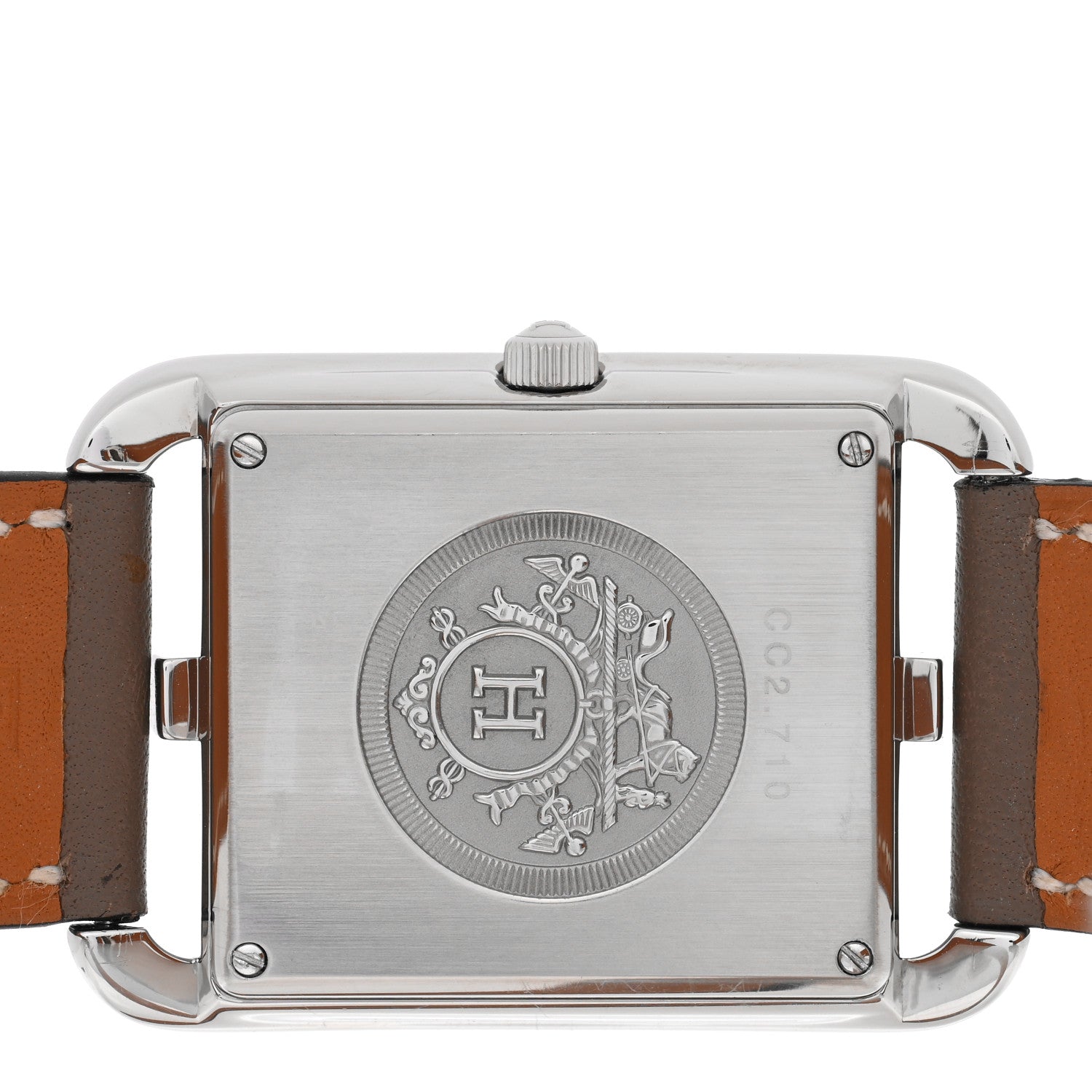 Hermes Stainless Steel Swift 29mm Cape Cod Double Tour Quartz