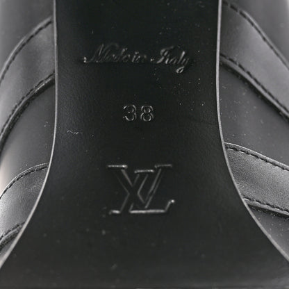 Louis Vuitton Suede Calfskin Monogram Star Trail Ankle Boots 38 Black 8 of 11