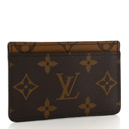 Louis Vuitton LOUIS VUITTON Reverse Monogram Card Holder 3 of 6