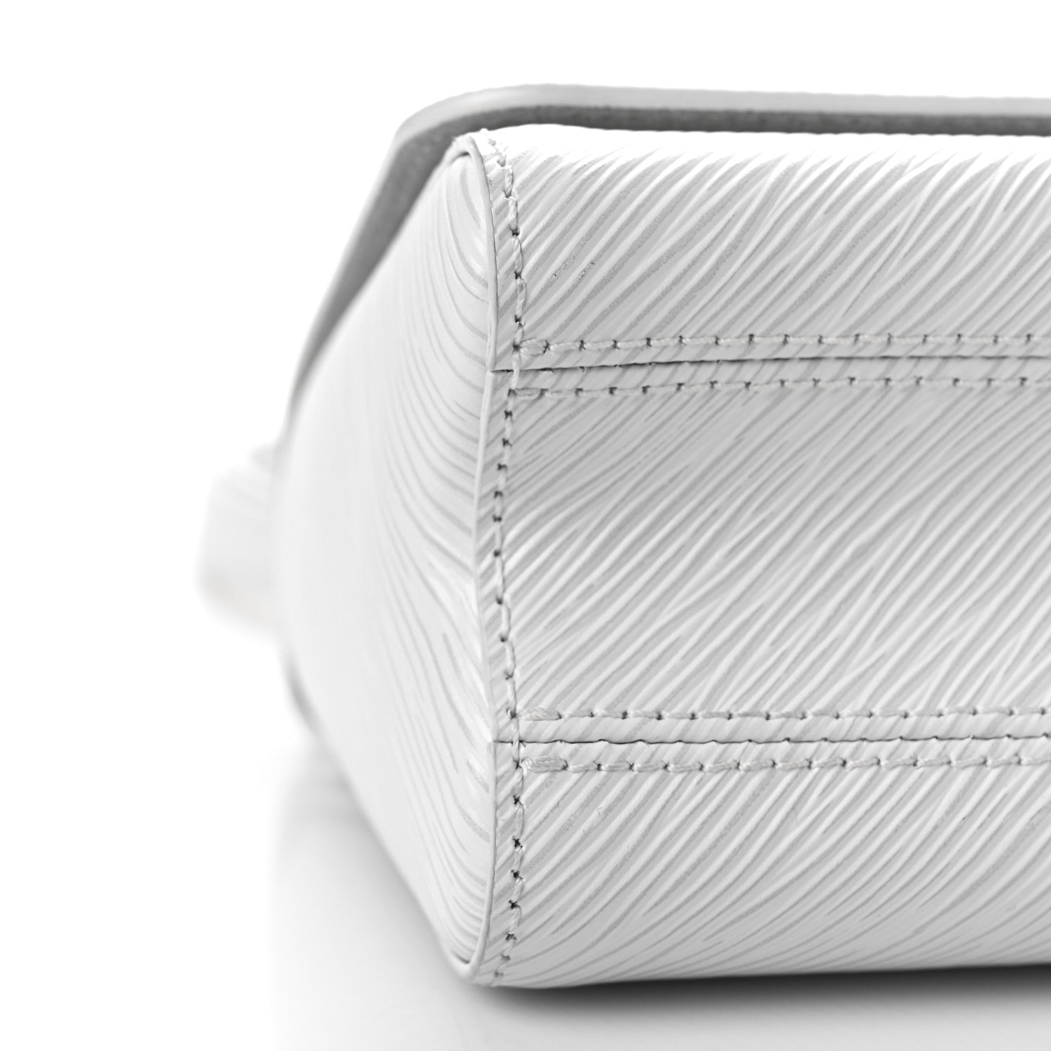 Louis Vuitton Epi Twist Shoulder Bag PM White 7 of 9