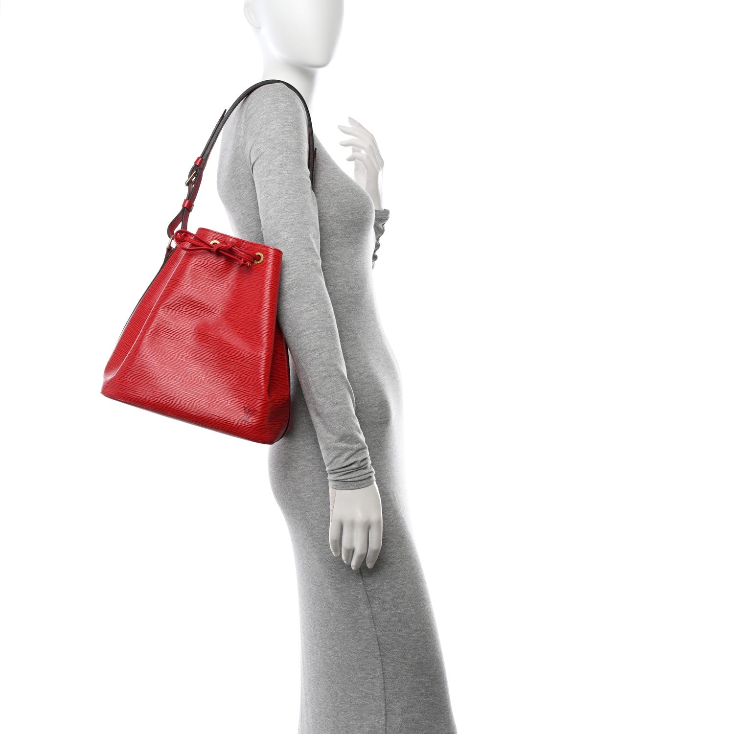Louis Vuitton Epi Petit Noe Castillan Red 2 of 11