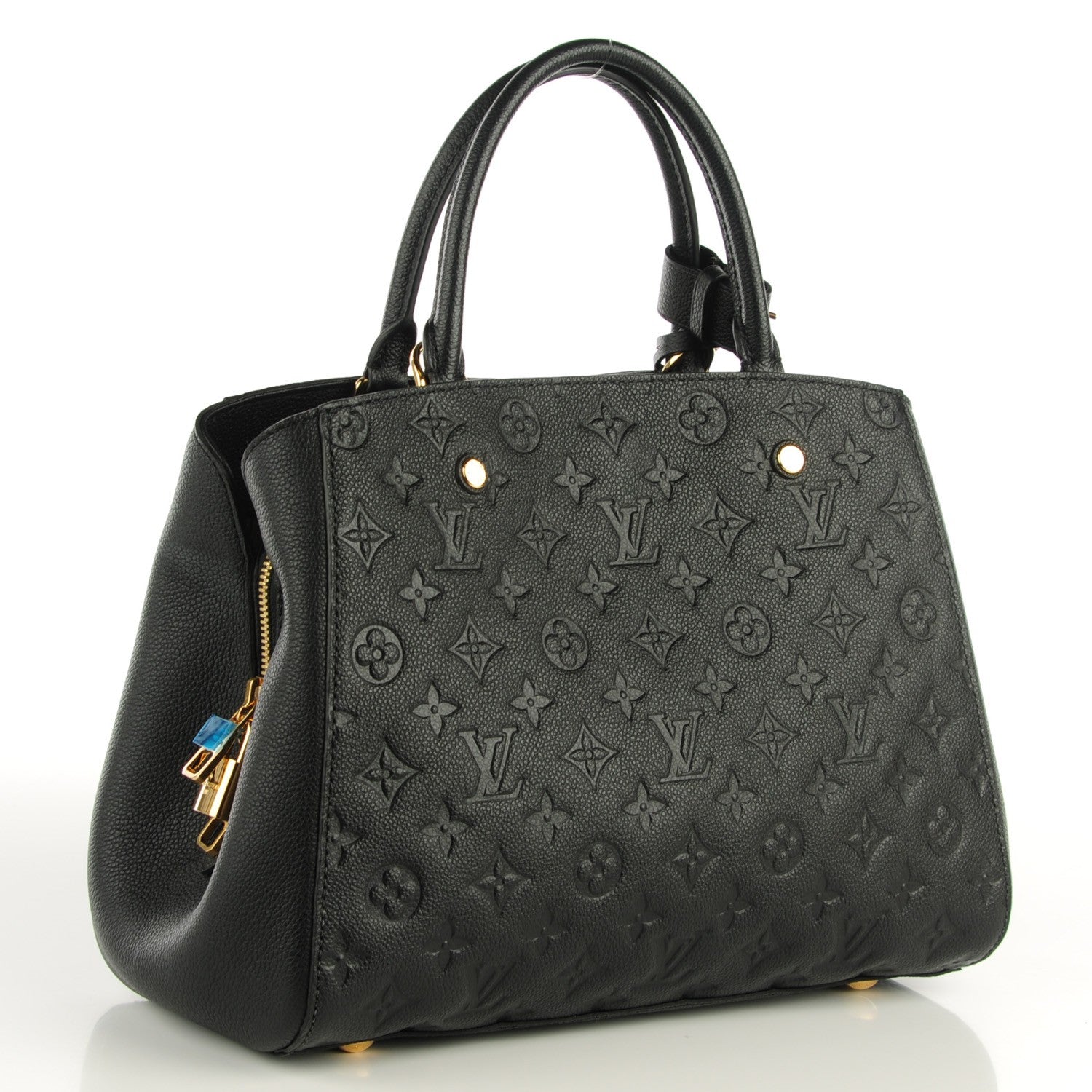 Louis Vuitton Empreinte Montaigne MM Black 3 of 8