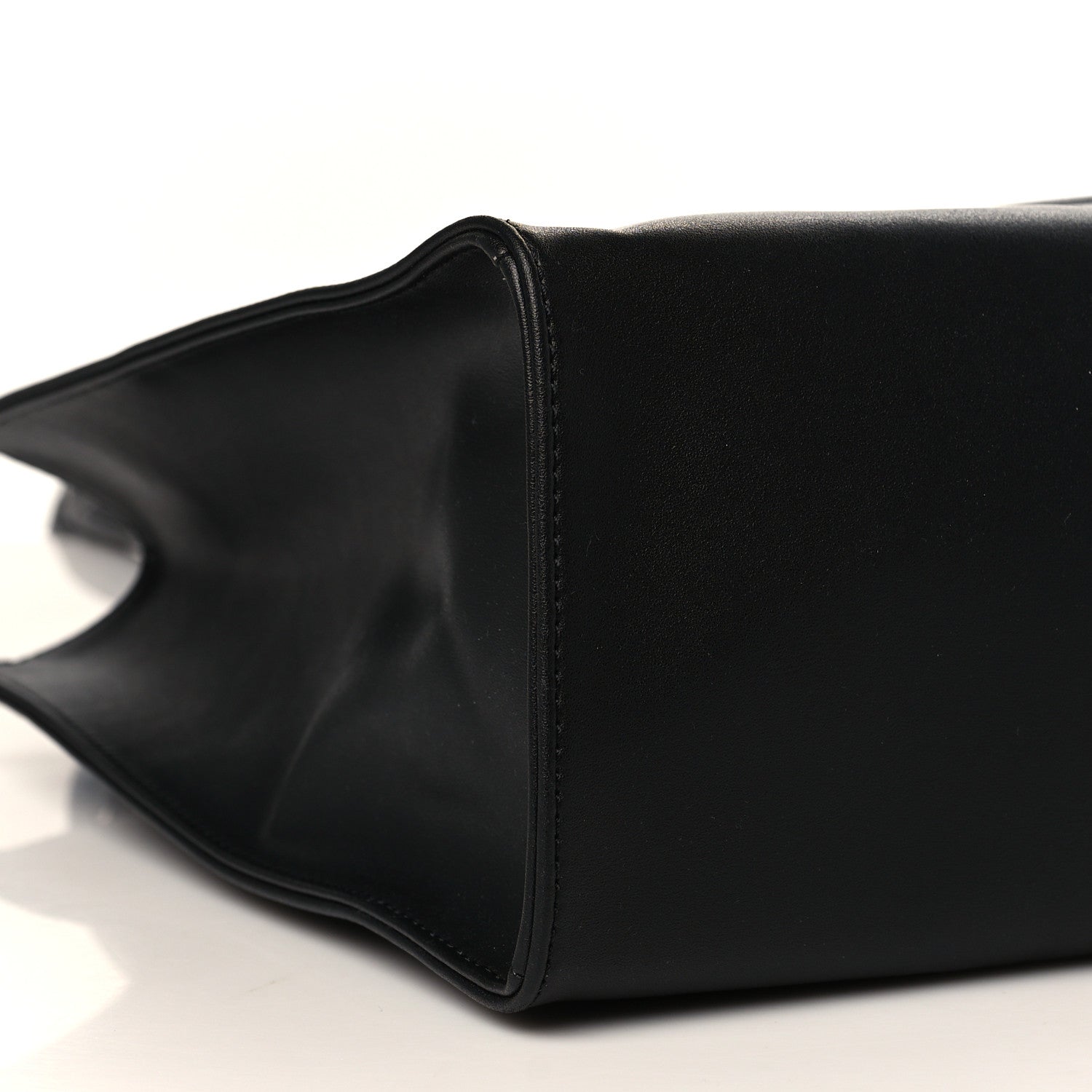 Telfar Vegan Leather Medium Shopping Bag Black 8 of 9