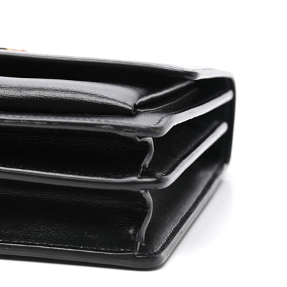 Saint Laurent Calfskin Medium Monogram Sunset Black 9 of 9