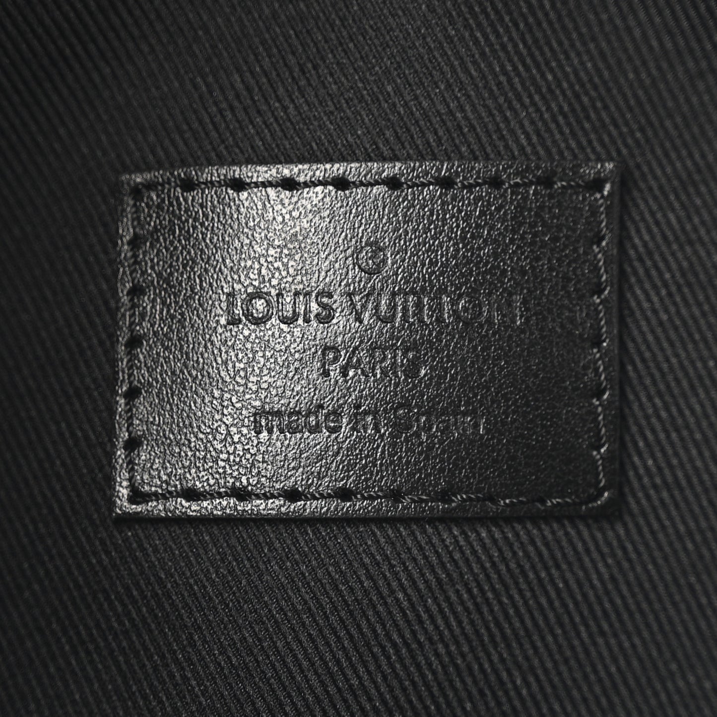 Calfskin Monogram Shadow Discovery Bumbag Black
