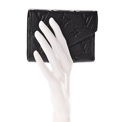 Louis Vuitton Empreinte Victorine Wallet Black 2 of 15