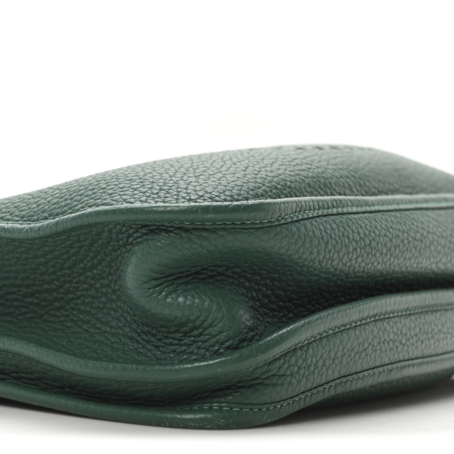 Hermes Taurillon Clemence Amazone Evelyne III PM Malachite Bleu Izmir 8 of 9