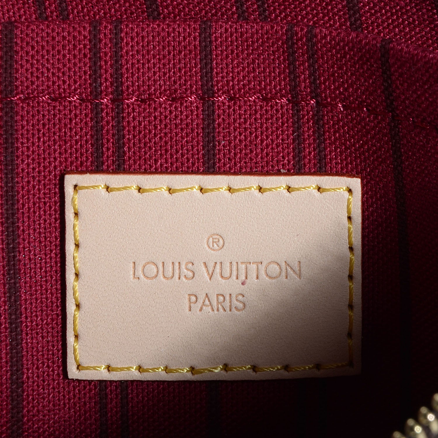 Louis Vuitton Monogram Neverfull MM GM Pochette Fuchsia 6 of 8