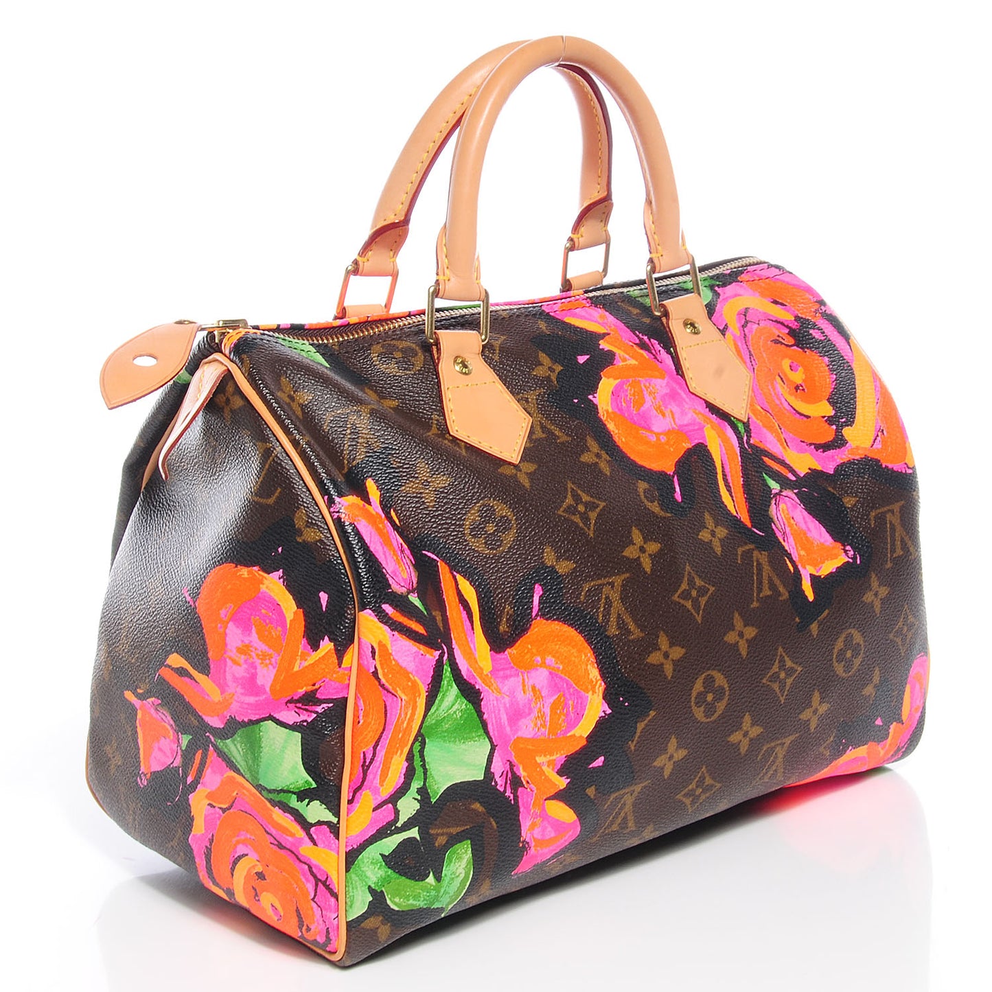 Monogram Roses Speedy 30