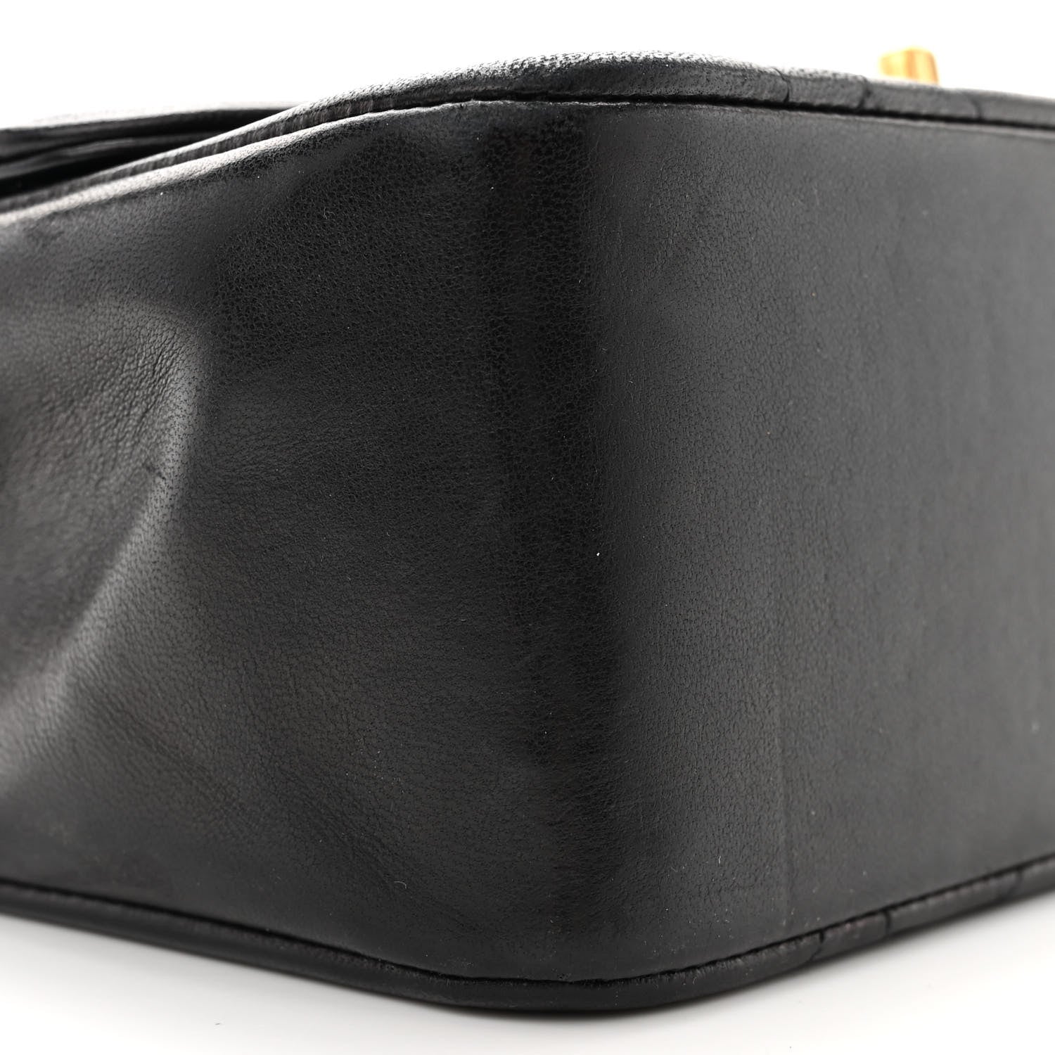 Chanel Lambskin Quilted Small Single Flap Black 9 of 10
