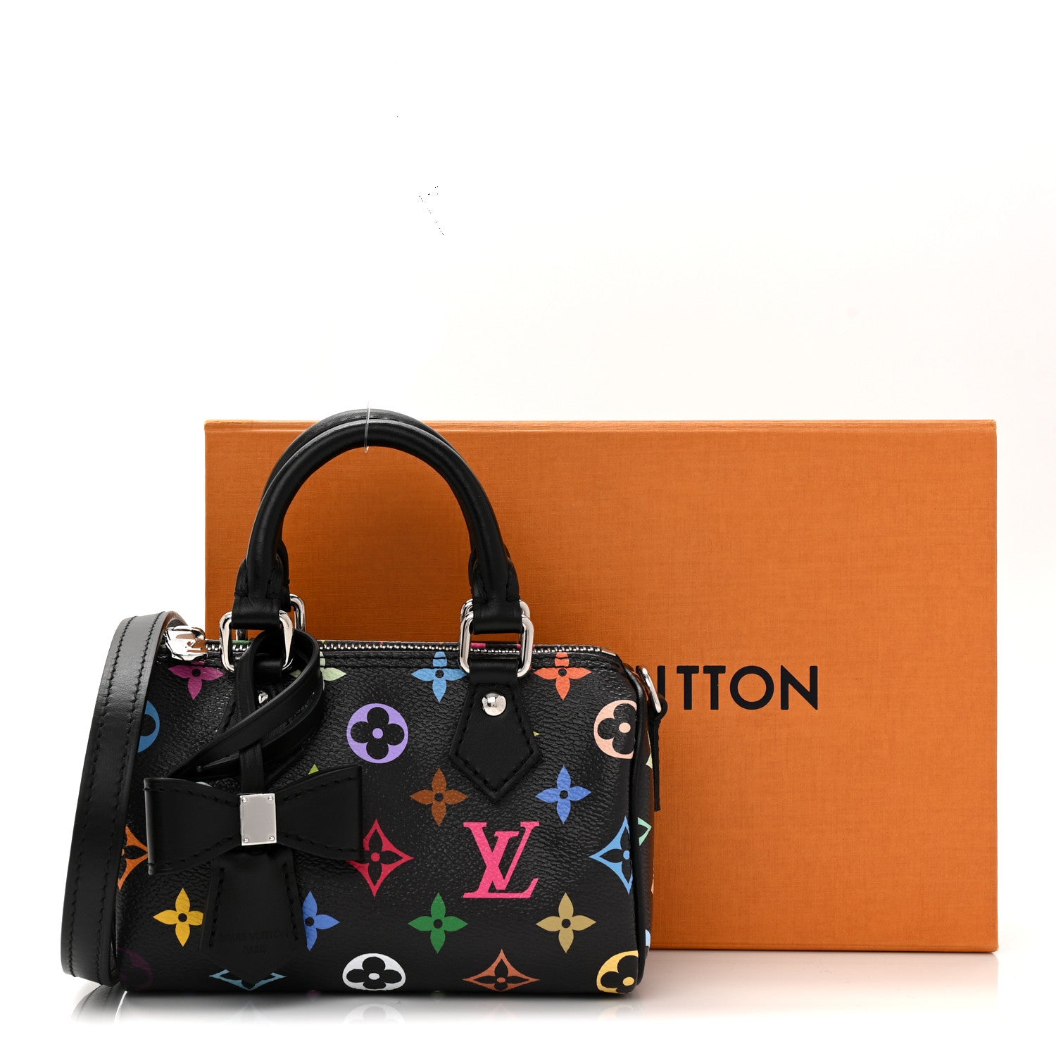 Louis Vuitton LV X TM Monogram Multicolor Nano Speedy Black