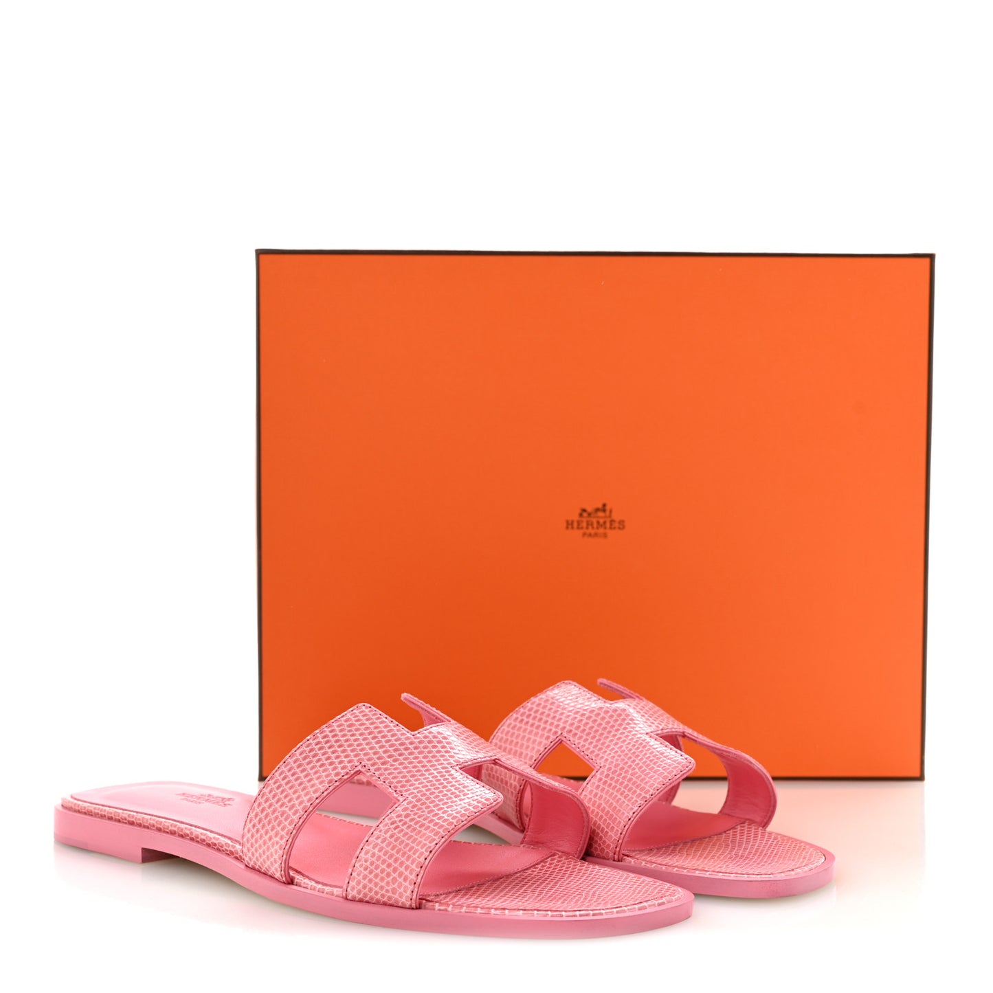 Lizard Oran Sandals 38.5 Pavot