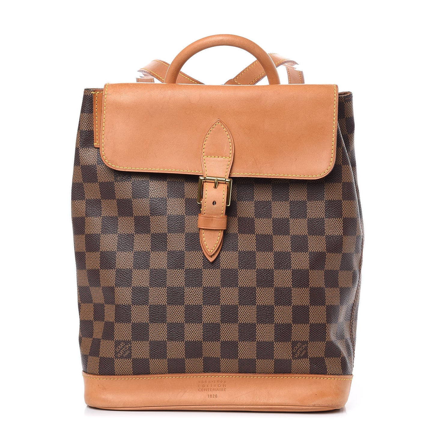 Damier Ebene Soho Centenaire Backpack