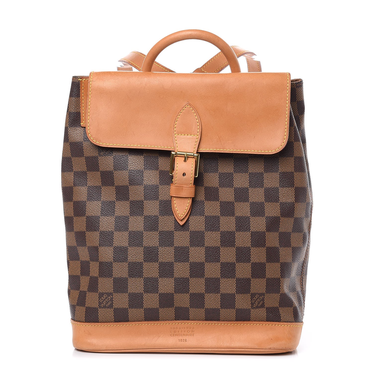 Louis Vuitton Damier Ebene Soho Centenaire Backpack 1 of 16