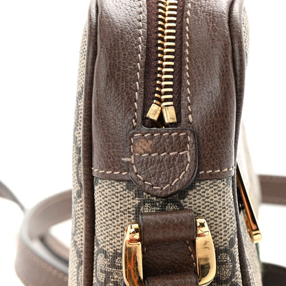 Gucci GG Supreme Monogram Web Mini Ophidia Shoulder Bag Brown 14 of 14