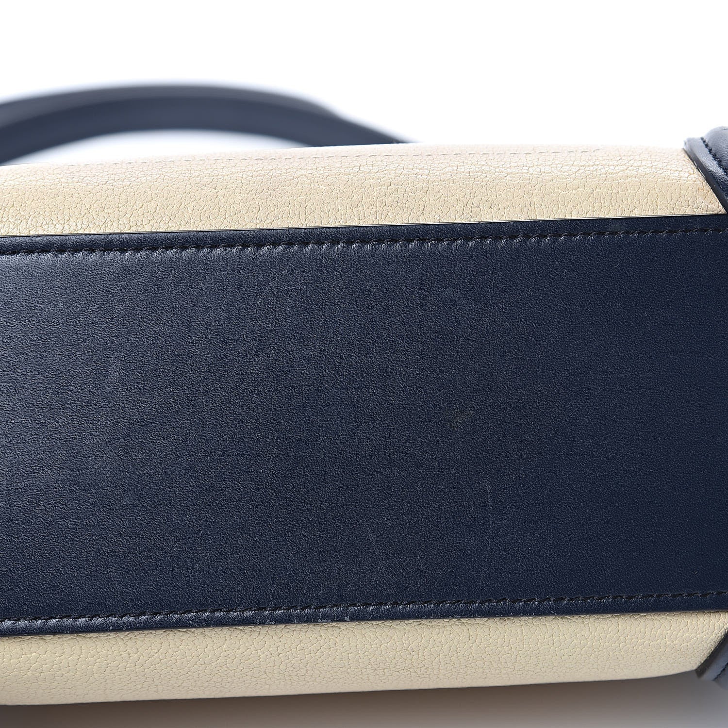 Celine Drummed Calfskin Nano Tri-Color Luggage Firefly 17 of 18