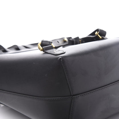 Mansur Gavriel Calfskin Mini Backpack Bag Black Flamma 10 of 11