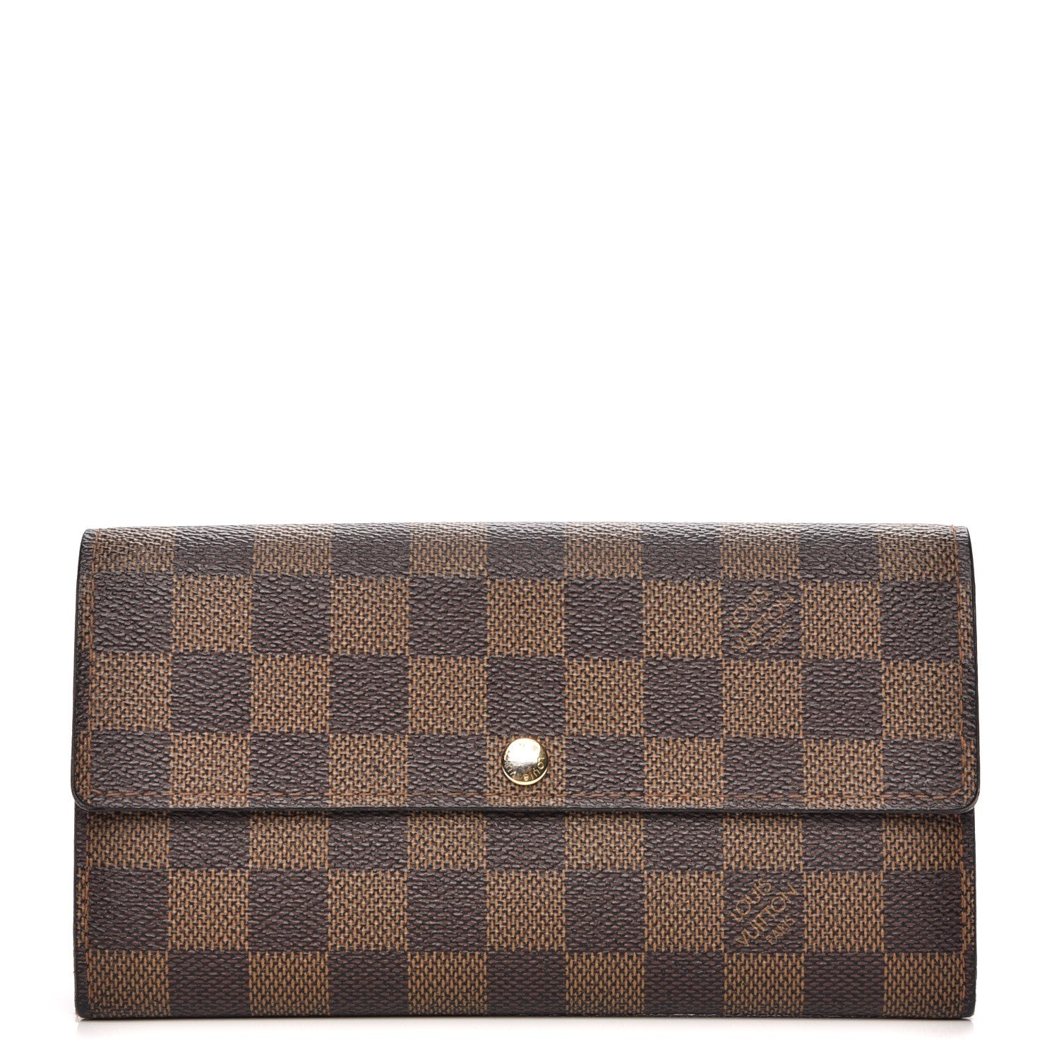 Louis Vuitton Damier Ebene Sarah Wallet 1 of 13