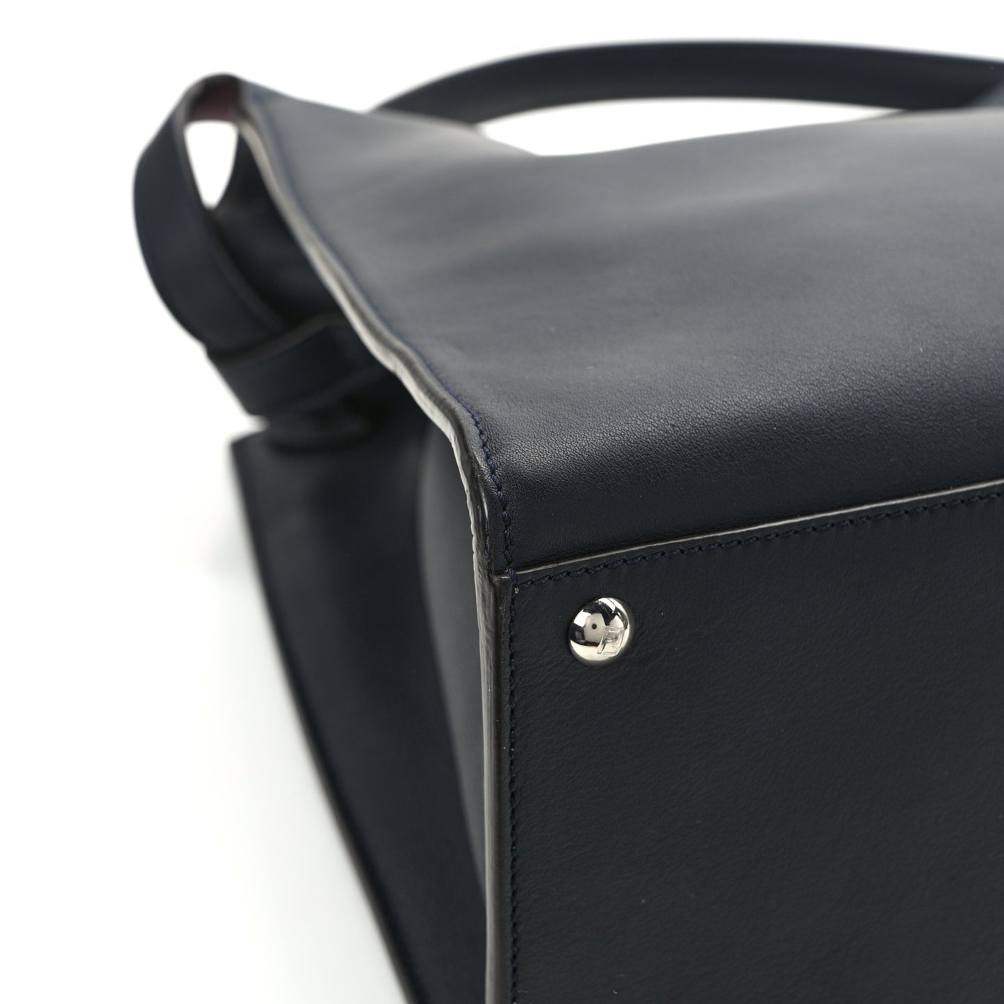 Vitello Seta Century Large Peekaboo X-Lite Black Notte Flamingo