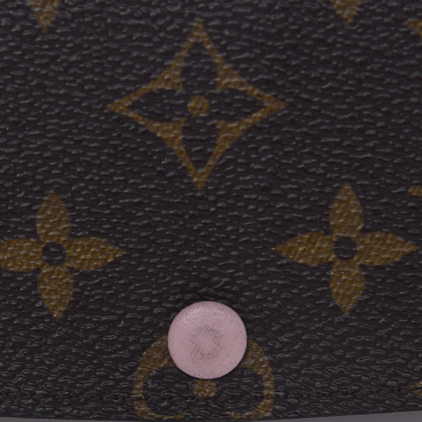 Monogram Emilie Wallet Rose Ballerine