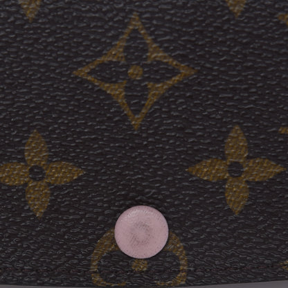 Louis Vuitton Monogram Emilie Wallet Rose Ballerine 8 of 9
