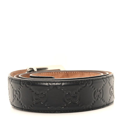 Gucci Guccissima Signature Belt 100 40 Black 2 of 5