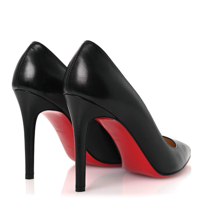 Christian Louboutin Shiny Nappa Pigalle Follies 100 Pumps 38.5 Black 5 of 12