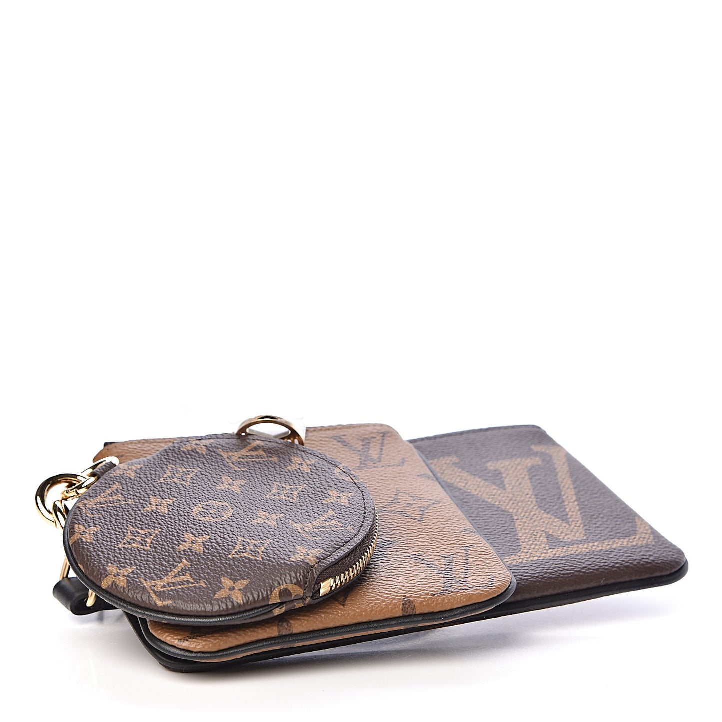 Reverse Monogram Giant Trio Pouch
