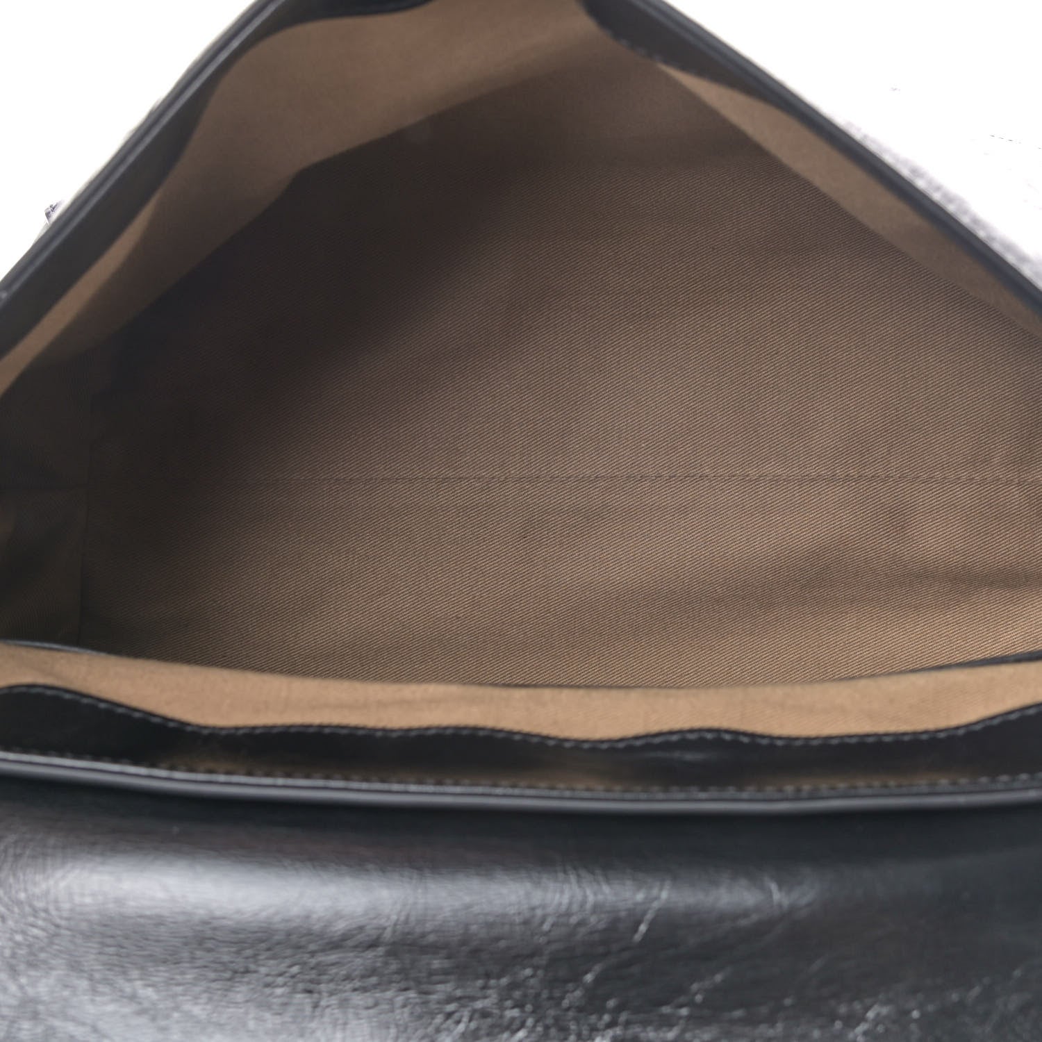 Givenchy Creased Patent Calfskin Small ID Flap Black 4 of 4