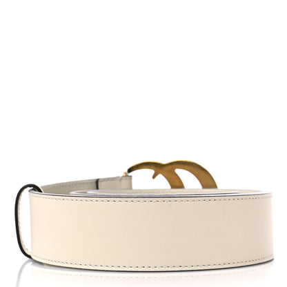 Gucci Calfskin Double G 40mm Belt 90 36 White 2 of 6