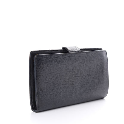 Chanel Caviar Timeless CC French Wallet Black 3 of 8