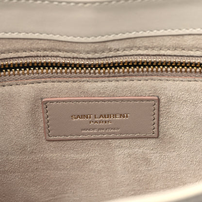Saint Laurent Smooth Calfskin Le 5 A 7 Hobo Blanc Vintage 6 of 11