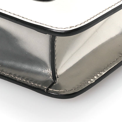 Bulgari Metallic Calfskin Serpenti Forever Crossbody Bag Silver 11 of 11