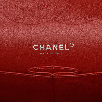 Chanel Caviar Quilted Jumbo Double Flap Red 6 of 12
