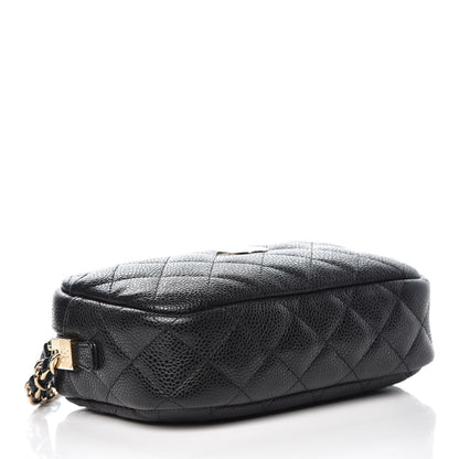 Chanel Caviar Quilted Camera Case Black 4 of 9