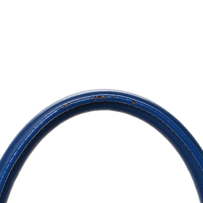 Saint Laurent SAINT LAURENT Calfskin Small Classic Y Cabas Royal Blue 14 of 14