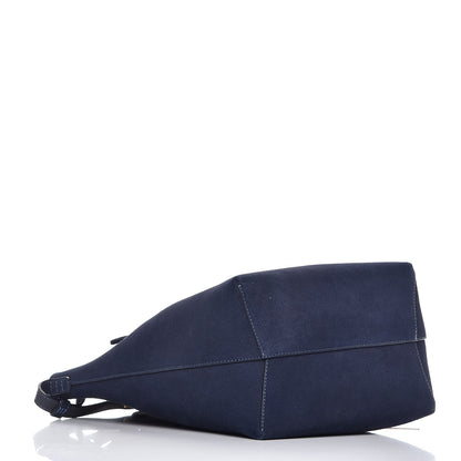Mansur Gavriel Suede Bucket Bag Blu 4 of 10