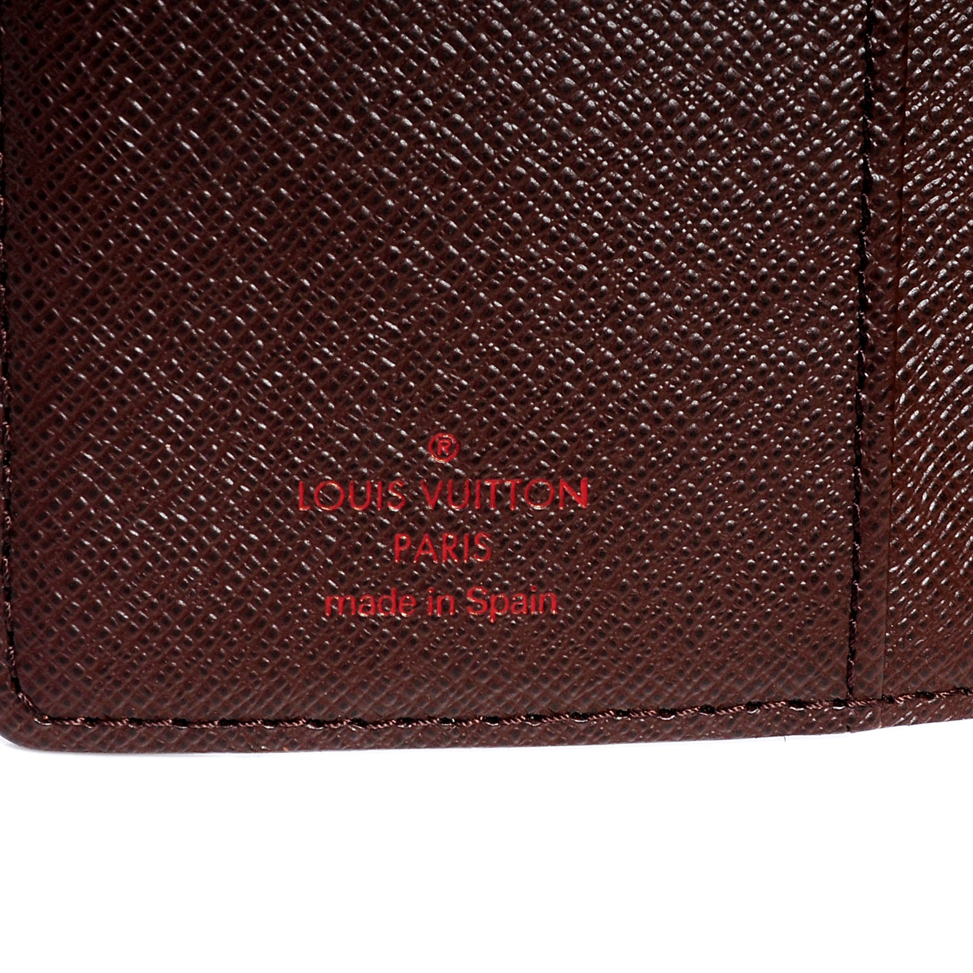 Louis Vuitton Damier Ebene Small Ring Agenda 6 of 8